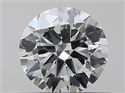 Natural Diamond 0.40 Carats, Round with Good Cut, H Color, VVS1 Clarity and Certified by GIA