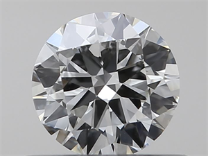 Picture of Natural Diamond 0.40 Carats, Round with Good Cut, H Color, VVS1 Clarity and Certified by GIA