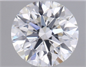 Natural Diamond 0.44 Carats, Round with Excellent Cut, G Color, SI1 Clarity and Certified by GIA