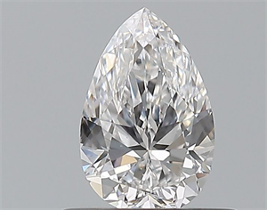 Picture of Natural Diamond 0.50 Carats, Pear with  Cut, D Color, VS1 Clarity and Certified by GIA