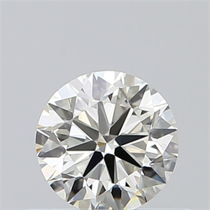 Picture of Natural Diamond 0.40 Carats, Round with Very Good Cut, K Color, VVS1 Clarity and Certified by GIA