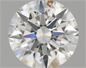 Natural Diamond 0.43 Carats, Round with Excellent Cut, I Color, VS1 Clarity and Certified by GIA