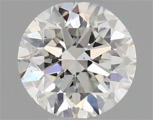 Picture of Natural Diamond 0.50 Carats, Round with Very Good Cut, I Color, VS1 Clarity and Certified by GIA