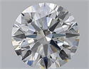 Natural Diamond 1.60 Carats, Round with Excellent Cut, F Color, VVS2 Clarity and Certified by GIA