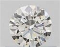 Natural Diamond 0.40 Carats, Round with Excellent Cut, H Color, VS2 Clarity and Certified by GIA