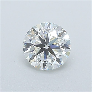 Picture of Natural Diamond 0.50 Carats, Round with Very Good Cut, I Color, VS2 Clarity and Certified by GIA