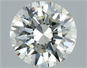 Natural Diamond 2.01 Carats, Round with Excellent Cut, J Color, VS1 Clarity and Certified by GIA