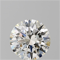 Natural Diamond 2.01 Carats, Round with Excellent Cut, J Color, VS2 Clarity and Certified by GIA