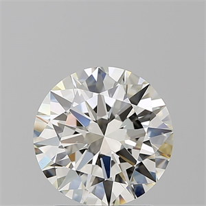 Picture of Natural Diamond 2.01 Carats, Round with Excellent Cut, J Color, VS2 Clarity and Certified by GIA