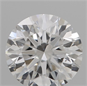 Natural Diamond 0.41 Carats, Round with Excellent Cut, F Color, SI1 Clarity and Certified by GIA