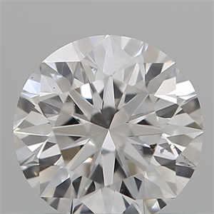 Picture of Natural Diamond 0.41 Carats, Round with Excellent Cut, F Color, SI1 Clarity and Certified by GIA