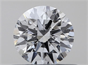 Natural Diamond 0.40 Carats, Round with Excellent Cut, D Color, SI2 Clarity and Certified by GIA