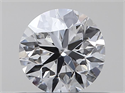 Natural Diamond 0.40 Carats, Round with Very Good Cut, D Color, SI1 Clarity and Certified by GIA