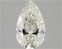 Natural Diamond 1.70 Carats, Pear with  Cut, I Color, VVS1 Clarity and Certified by IGI