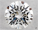 Natural Diamond 0.41 Carats, Round with Excellent Cut, D Color, I1 Clarity and Certified by GIA