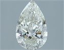 Natural Diamond 1.50 Carats, Pear with  Cut, H Color, SI1 Clarity and Certified by IGI