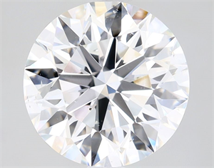 Picture of Natural Diamond 2.40 Carats, Round with Excellent Cut, F Color, SI1 Clarity and Certified by GIA