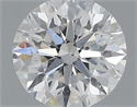 Natural Diamond 0.43 Carats, Round with Excellent Cut, E Color, SI1 Clarity and Certified by GIA