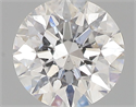 Natural Diamond 0.43 Carats, Round with Excellent Cut, E Color, SI2 Clarity and Certified by GIA