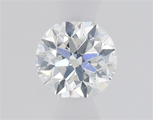 Picture of Natural Diamond 0.42 Carats, Round with Excellent Cut, F Color, SI1 Clarity and Certified by GIA