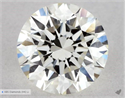 Natural Diamond 0.57 Carats, Round with Excellent Cut, K Color, VVS1 Clarity and Certified by GIA