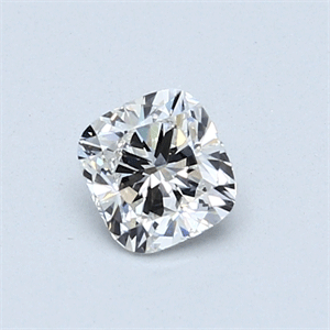 0.53 Carats, Cushion Diamond with  Cut, G Color, VS2 Clarity and Certified by GIA