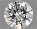 Natural Diamond 0.40 Carats, Round with Very Good Cut, F Color, VVS2 Clarity and Certified by GIA