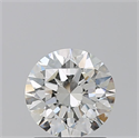 Natural Diamond 1.50 Carats, Round with Excellent Cut, H Color, VVS1 Clarity and Certified by GIA