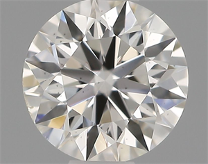 Picture of Natural Diamond 0.40 Carats, Round with Excellent Cut, G Color, VS2 Clarity and Certified by IGI