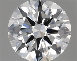 Picture of Natural Diamond 0.40 Carats, Round with Excellent Cut, G Color, VS2 Clarity and Certified by GIA