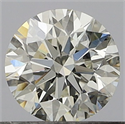 Natural Diamond 0.40 Carats, Round with Excellent Cut, I Color, VS1 Clarity and Certified by GIA