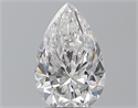 Natural Diamond 2.51 Carats, Pear with  Cut, D Color, SI2 Clarity and Certified by GIA