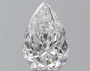 Picture of Natural Diamond 2.51 Carats, Pear with  Cut, D Color, SI2 Clarity and Certified by GIA