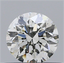 Natural Diamond 0.45 Carats, Round with Excellent Cut, I Color, VS2 Clarity and Certified by GIA