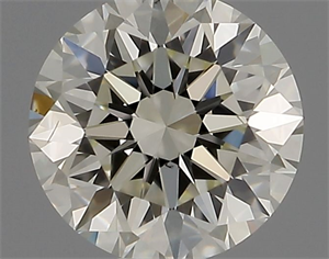 Picture of Natural Diamond 0.50 Carats, Round with Excellent Cut, K Color, VS2 Clarity and Certified by IGI