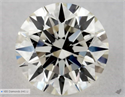 Natural Diamond 0.40 Carats, Round with Excellent Cut, J Color, VS2 Clarity and Certified by GIA