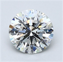 Natural Diamond 1.81 Carats, Round with Excellent Cut, G Color, SI1 Clarity and Certified by GIA