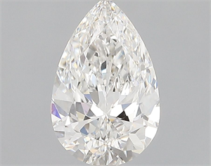 Picture of Natural Diamond 0.74 Carats, Pear with  Cut, E Color, VVS2 Clarity and Certified by GIA