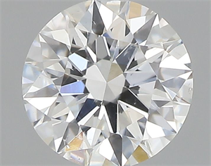 Picture of Natural Diamond 0.40 Carats, Round with Excellent Cut, F Color, SI2 Clarity and Certified by GIA