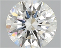 Natural Diamond 0.40 Carats, Round with Excellent Cut, J Color, VVS1 Clarity and Certified by GIA