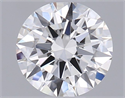 Natural Diamond 0.40 Carats, Round with Excellent Cut, I Color, VVS1 Clarity and Certified by GIA