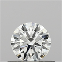 Natural Diamond 0.41 Carats, Round with Excellent Cut, G Color, VS2 Clarity and Certified by GIA