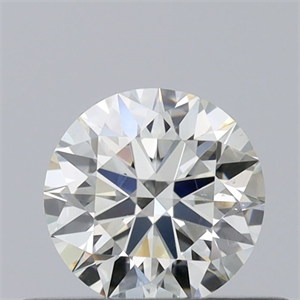 Picture of Natural Diamond 0.41 Carats, Round with Excellent Cut, K Color, SI1 Clarity and Certified by GIA