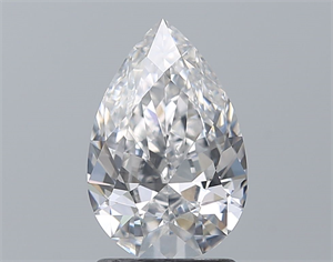 Picture of Natural Diamond 1.50 Carats, Pear with  Cut, E Color, VS2 Clarity and Certified by GIA