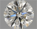 Natural Diamond 0.45 Carats, Round with Excellent Cut, I Color, VVS1 Clarity and Certified by IGI