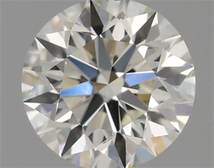 Picture of Natural Diamond 0.45 Carats, Round with Excellent Cut, I Color, VVS1 Clarity and Certified by IGI