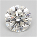 Natural Diamond 0.41 Carats, Round with Excellent Cut, H Color, IF Clarity and Certified by GIA