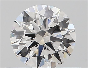 Picture of Natural Diamond 0.43 Carats, Round with Excellent Cut, E Color, SI2 Clarity and Certified by GIA