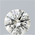 Natural Diamond 0.40 Carats, Round with Very Good Cut, I Color, VS2 Clarity and Certified by IGI