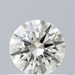 Picture of Natural Diamond 0.40 Carats, Round with Very Good Cut, I Color, VS2 Clarity and Certified by IGI